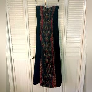 Vintage Scott McClintock strapless gown.